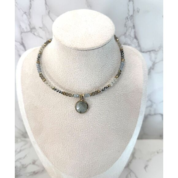 Vintage Loft Nephrite Chocker - Picture 4 of 6